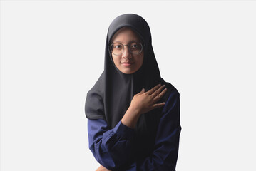 Asian Hijab Business Woman