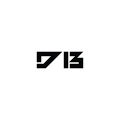 Fototapeta premium DB monogram logo design letter text name symbol monochrome logotype alphabet character simple logo
