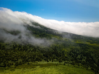 Hakkoda mountain in Aomori Region in northern Japan