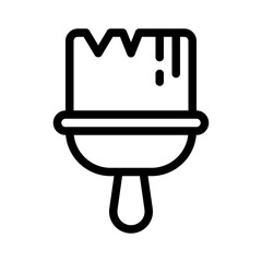 painting line icon