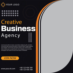 new professional banner design with image and background design and elements 