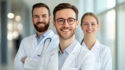 Fototapeta premium Academic job board featuring listings for specialized research positions, symbolizing career paths and development in higher education and research