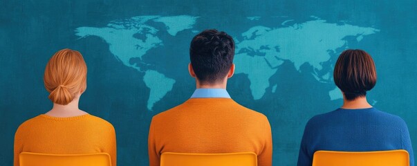 Global student network engaging in a self-paced course, specialized subject focus, virtual exchange of ideas, Self-paced  Specialized  Exchange