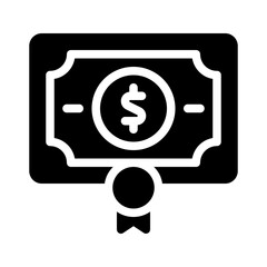 stocks glyph icon