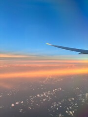 airplane in the sky