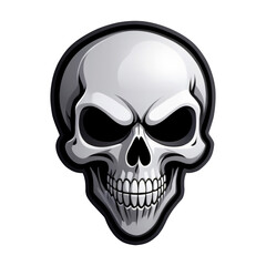 Fototapeta premium Halloween Skull Ghost