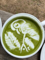 Start the day with a cup of Green Tea Matcha Latte. Let's go!!