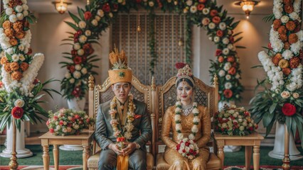 Obraz premium indonesia wedding decoration