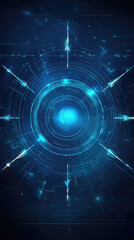 A Glowing Digital Target:  The Concentric Circles of Cyber Security.