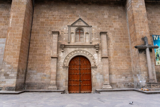 old church door