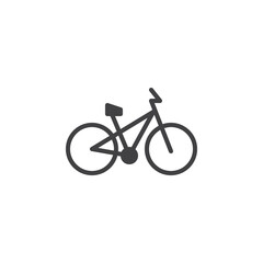 Bicycle vector icon