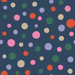 Polka dots pattern.