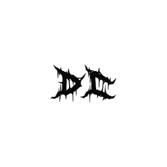 DC monogram logo design letter text name symbol monochrome logotype alphabet character simple logo