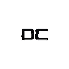 DC monogram logo design letter text name symbol monochrome logotype alphabet character simple logo