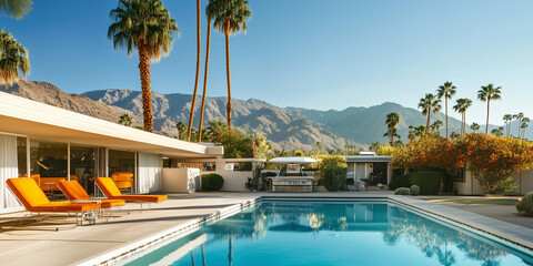 Vintage 1950s Palm Springs Palm Desert 