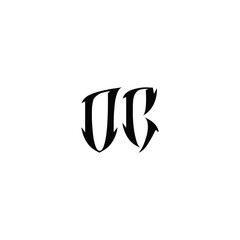 DC monogram logo design letter text name symbol monochrome logotype alphabet character simple logo