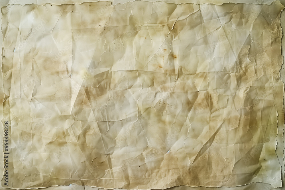 Poster highly detailed old and worn paper with brush stroke texture background - perfect background with sp
