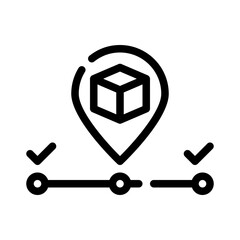 tracking line icon