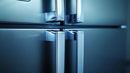 Refrigerator: A sizable appliance for storing perishable foods at cool temperatures, with separate compartments for freezing and fresh items, and sometimes a built-in water dispenser or ice maker.

