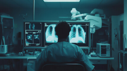 International Radiology Day. November 8. MRI. radiologist. rengen of the human body