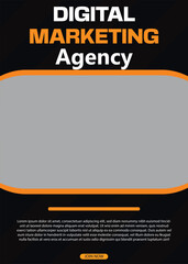 new professional banner vector background with place for text and image 