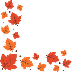 Autumn Leaf Corner