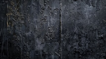 Obraz premium Industrial Elegance. Dark grey black textured concrete wall background