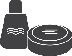 wet dry cosmetic product icon