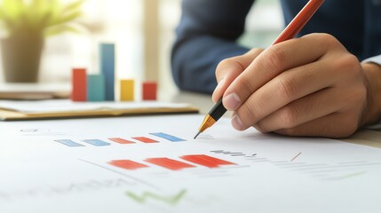 Business roadmap on a whiteboard, focus on business objectives and project milestones, office setting