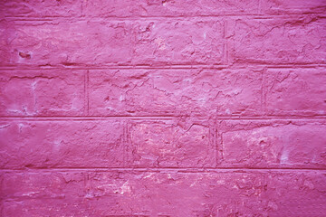 Abstract red brick background close up.