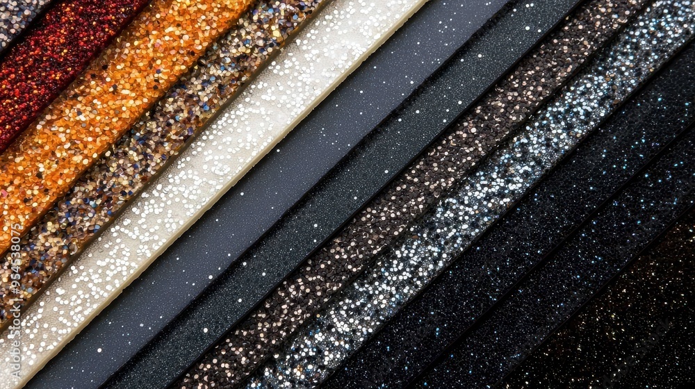 Poster abstract glitter texture background shiny sparkling colors diagonal stripes shimmering pattern