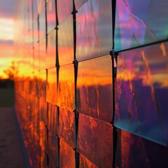Thin-Film Solar Panels Description: Made from layers of photovoltaic material on a substrate