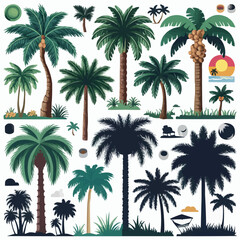 Palm tree Vector
