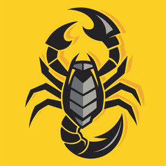 black and yellow spider