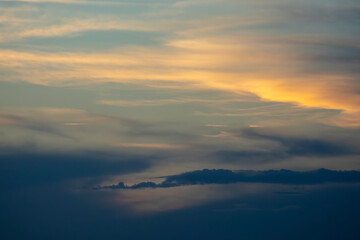 Golden hour background