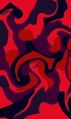 Abstract red and purple liquid marble background. The background is perfect for a variety of uses, including websites, social media, and print projects.