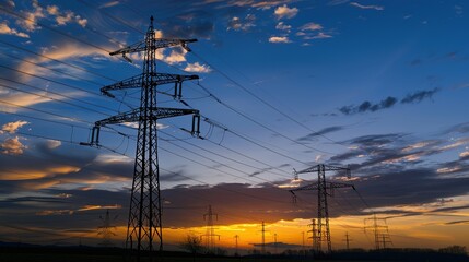 Advancing Energy Sustainability with the Smart Grid, IoT, Technology Concept, Background