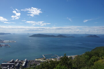 屋島山頂からの風景 -香川県高松市-