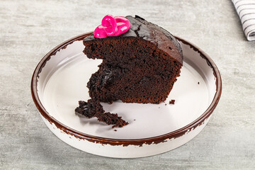 Homemade sweet tasty Brownie cake