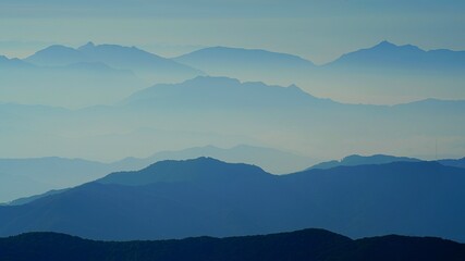 Beautiful scenery of Deogyusan Mountain in Korea