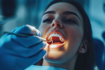 Woman at the Dentist