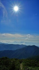 Beautiful scenery of Deogyusan Mountain in Korea