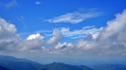 Beautiful scenery of Deogyusan Mountain in Korea