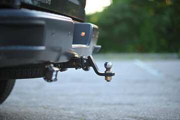 Trailer hook pickup ball