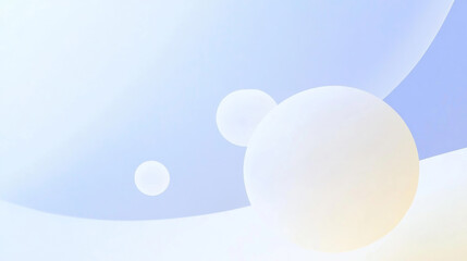 White background, blue bubbles, minimalism, a simple and elegant background