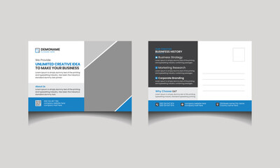 Corporate Postcard design 