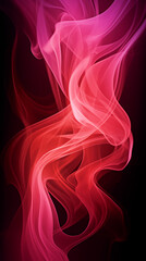Naklejka premium Pink and Purple Flowing Abstract Background with Motion