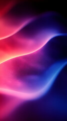 Abstract gradient background with pink, purple and blue colors.