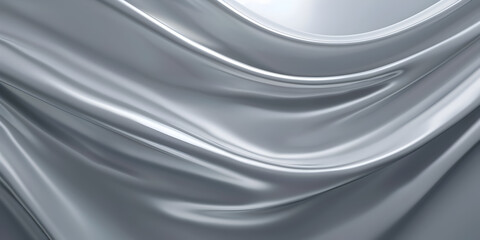 silk fabric background with waves 