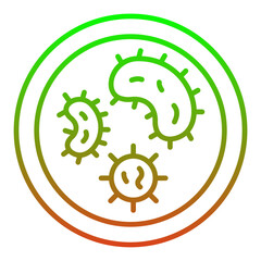 Bacteria Icon